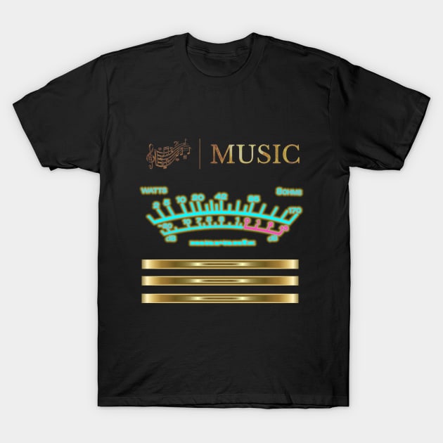 Music T-Shirt by djmrice